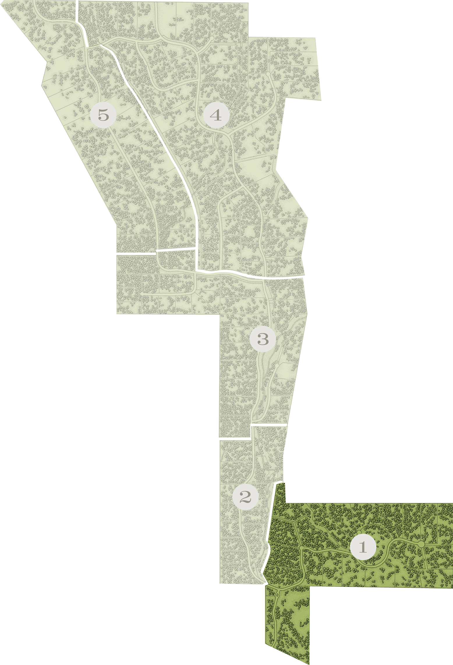 Map of Round Mountain Reserve