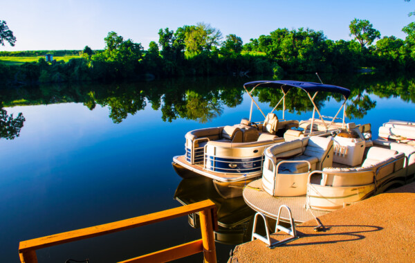 Lake LBJ near Round Mountain TX